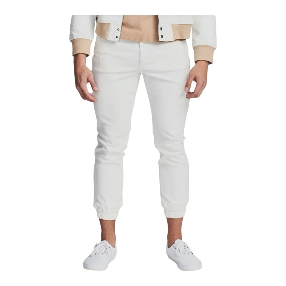 SER.O.YA Classic White Joggers